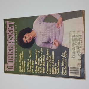 2/$20 VTG August 1983 The Workbasket Crafting Magazine